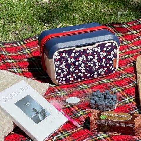 Lunchbox 5L Głęboki, kwiat wiśni 32,6x19,9x18,9cm Lunchbox 5L Głęboki, kwiat wiśni 32,6x19,9x18,9cm