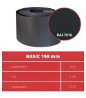 Taśma ogrodzeniowa ROLKA 26mb BASIC 19cm PROTECTO GRAFIT