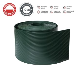 TAŚMA OGRODZENIOWA FORTEZZA, PP, 19CM X 26M, ZIELONA RAL 6005, UV, PANELOWA