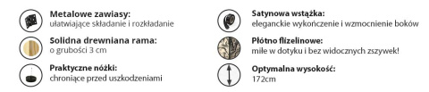 Parawan 5-częściowy - Kolibry i kwiaty II Parawan 5-częściowy - Kolibry i kwiaty II
