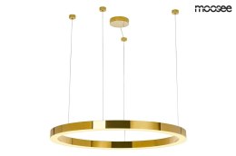 MOOSEE lampa wisząca RING LUXURY 110 złota - LED, chromowane złoto