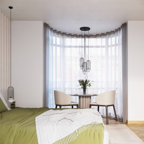 Lampa wisząca BRINA 3P czarna Lampa wisząca BRINA 3P czarna