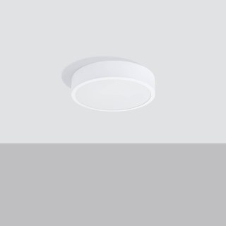 PLAFON LED SUFITOWY LUMINA, BIAŁY, OKRĄGŁY, 30CM, NOWOCZESNY, LOFT, SALON