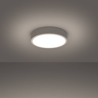 PLAFON LED SUFITOWY LUMINA, BIAŁY, OKRĄGŁY, 30CM, NOWOCZESNY, LOFT, SALON
