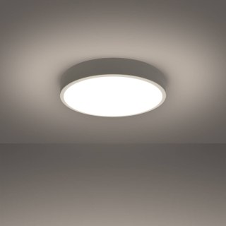 PLAFON LED LUMINA, BIAŁY, OKRĄGŁY, 40CM, LAMPA SUFITOWA, SALON, NOWOCZESNY