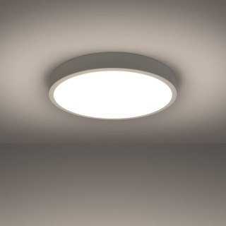 PLAFON SUFITOWY LED OKRĄGŁY LUMINA, BIAŁY, 50CM, 32W, NOWOCZESNY, SALON