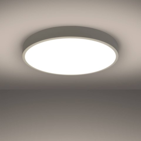 PLAFON SUFITOWY LED LUMINA, OKRĄGŁY, BIAŁY, 60CM, 65W, NOWOCZESNY, LOFT