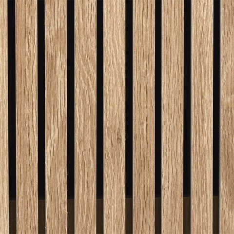 KOMODA SCANDI, DĄB, 2 SZUFLADY, 2 SZAFKI, DO SALONU, LAMELE, POJEMNA 100 CM