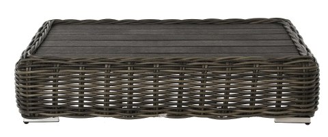 EKSKLUZYWNY STOLIK OGRODOWY MAJE GREY, NA TARAS, BALKON, TECHNORATTAN 130 CM EKSKLUZYWNY STOLIK OGRODOWY MAJE GREY, NA TARAS, BALKON, TECHNORATTAN 130 CM