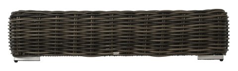 EKSKLUZYWNY STOLIK OGRODOWY MAJE GREY, NA TARAS, BALKON, TECHNORATTAN 130 CM EKSKLUZYWNY STOLIK OGRODOWY MAJE GREY, NA TARAS, BALKON, TECHNORATTAN 130 CM