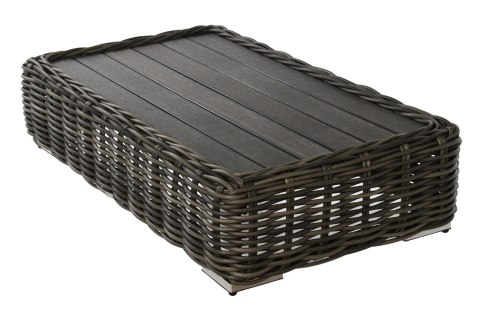 EKSKLUZYWNY STOLIK OGRODOWY MAJE GREY, NA TARAS, BALKON, TECHNORATTAN 130 CM EKSKLUZYWNY STOLIK OGRODOWY MAJE GREY, NA TARAS, BALKON, TECHNORATTAN 130 CM