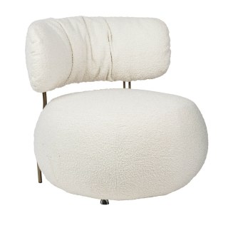 FOTEL AURELIA TEDDY, DO SALONU, WYPOCZYNKOWY, BEŻOWY, WYGODNY, SKANDYNAWSKI