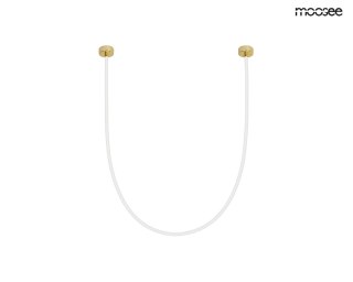 LAMPA WISZĄCA AURALUX 400 ZŁOTA, LED, MOOSEE, SMART, DESIGN, NOWOCZESNA