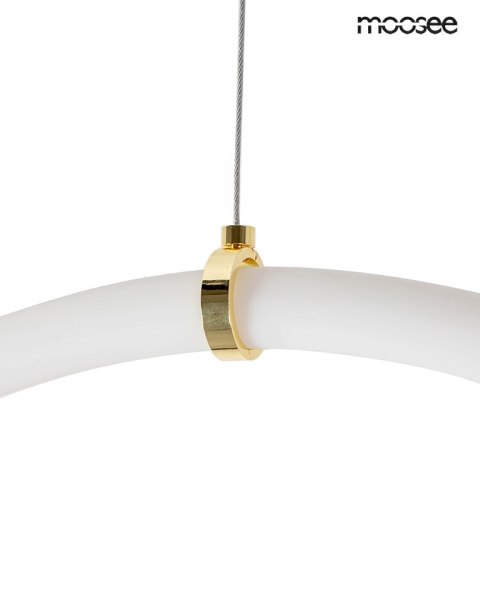 LAMPA WISZĄCA AURALUX 400 ZŁOTA, LED, MOOSEE, SMART, DESIGN, NOWOCZESNA