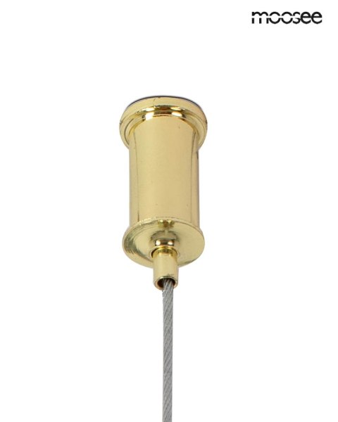 LAMPA WISZĄCA AURALUX 400 ZŁOTA, LED, MOOSEE, SMART, DESIGN, NOWOCZESNA