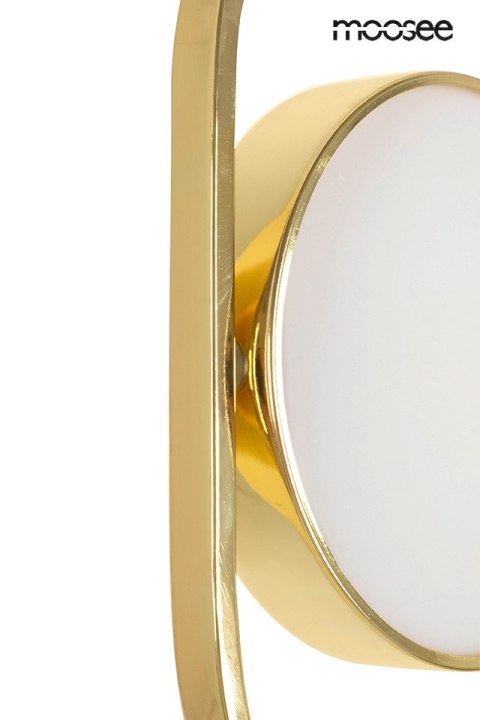 LAMPA WISZĄCA LUMINOS SPINNER 19, ZŁOTA, LED, OBROTOWA, NOWOCZESNA, MOOSEE