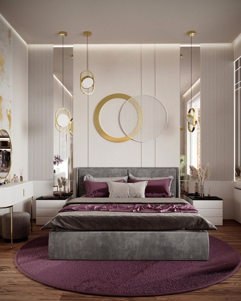 LAMPA WISZĄCA LUMINOS SPINNER 19, ZŁOTA, LED, OBROTOWA, NOWOCZESNA, MOOSEE