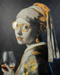 Obraz PEARLS AND WINE 106x140 cm