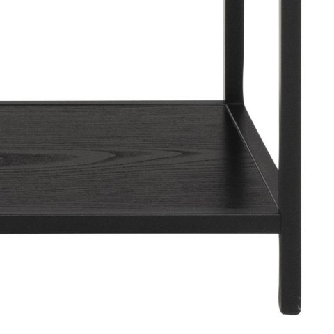 CZARNY REGAŁ SCHODKOWY DENMARK, METALOWY, 150 CM, LOFT, INDUSTRIALNY CZARNY REGAŁ SCHODKOWY DENMARK, METALOWY, 150 CM, LOFT, INDUSTRIALNY