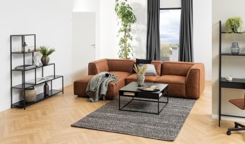 CZARNY REGAŁ SCHODKOWY DENMARK, METALOWY, 150 CM, LOFT, INDUSTRIALNY CZARNY REGAŁ SCHODKOWY DENMARK, METALOWY, 150 CM, LOFT, INDUSTRIALNY