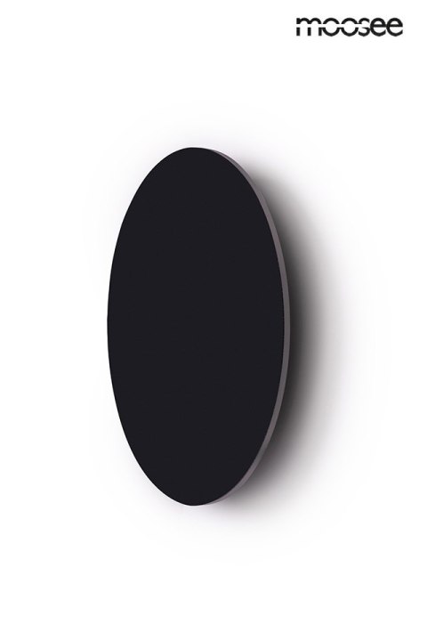 KINKIET MOOSEE UMBRA, LAMPA ŚCIENNA LED, CZARNA, DOTYKOWA, ŚCIEMNIALNA