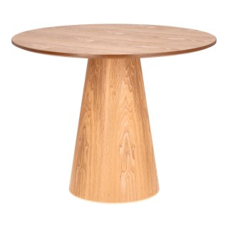 OKRĄGŁY STOLIK KAWOWY 80 CM, DĄB, WYSOKI, ELEGANCKI, NOWOCZESNY, DO SALONU