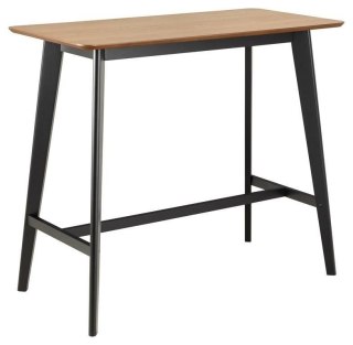 STOLIK BAROWY VELOCE, DĄB, CZARNY, LOFT, STÓŁ, DO SALONU, RETRO