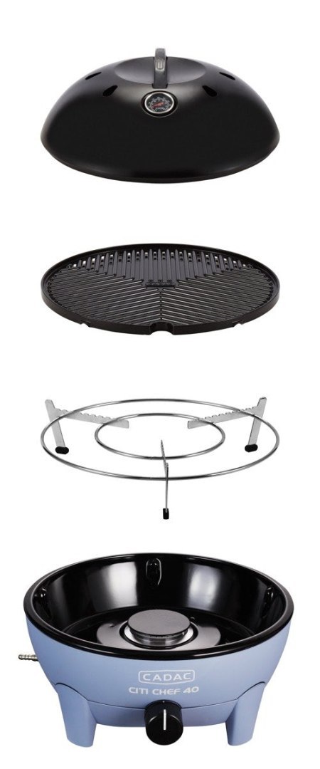 GRILL GAZOWY CADAC CITY CHEF 40, BŁĘKITNY, NIEBIESKI, UNIWERSALNY GRILL GAZOWY CADAC CITY CHEF 40, BŁĘKITNY, NIEBIESKI, UNIWERSALNY