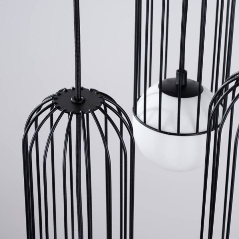 Lampa wisząca BRINA 3P czarna Lampa wisząca BRINA 3P czarna