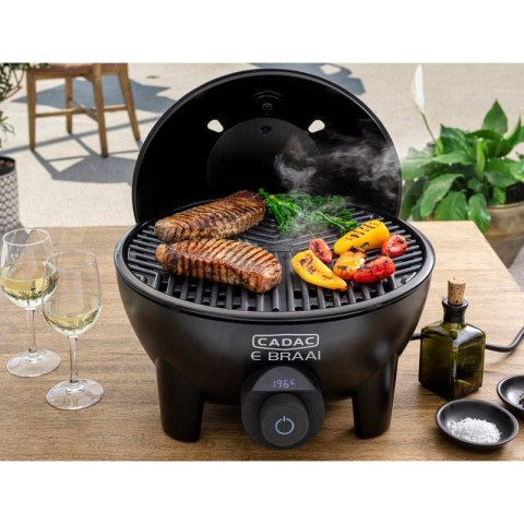 GRILL ELEKTRYCZNY CADAC E-BRAAI 40 CM, UNIWERSALNY, OGRODOWY, NA BALKON GRILL ELEKTRYCZNY CADAC E-BRAAI 40 CM, UNIWERSALNY, OGRODOWY, NA BALKON