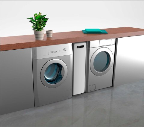 SZAFKA NA KÓŁKACH MINIMA, REGAŁ MOBILNY, BIAŁA, WĄSKA, DO ŁAZIENKI, KUCHNI