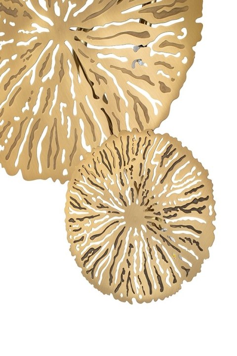 LAMPA ŚCIENNA KINKIET AURELIA 4 ZŁOTA, MOOSEE, NOWOCZESNA, DESIGN, SALON