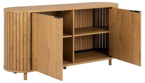 NOWOCZESNA KOMODA JAPANDI, OWALNA, DZIKI DĄB, ELEGANCKA, DO SALONU 160 CM NOWOCZESNA KOMODA JAPANDI, OWALNA, DZIKI DĄB, ELEGANCKA, DO SALONU 160 CM