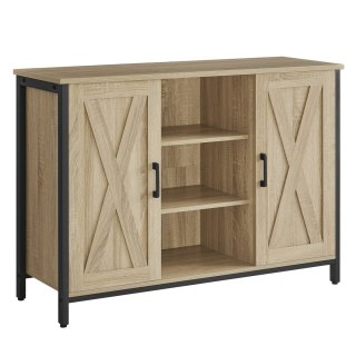 KOMODA SZAFKA SONOMA AVALON, INDUSTRIALNA, LOFT, STALOWA RAMA, 100 CM