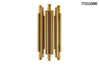 KINKIET, LAMPA ŚCIENNA AURELIA, ZŁOTY, LED, MOOSEE, DESIGN, NOWOCZESNY