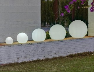 LAMPA OGRODOWA KULA SOLARA, LED RGB, SOLARNA, PILOT, IP65, NEW GARDEN