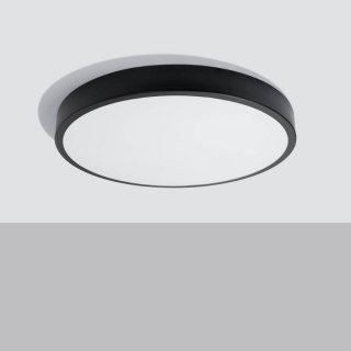 PLAFON SUFITOWY LED LUMINA OKRĄGŁY CZARNY 60CM, 65W, LOFT, NOWOCZESNY
