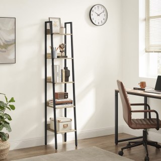 REGAŁ PÓŁKA NA KSIĄŻKI ALTEZZA, 5 PÓŁEK, SONOMA, LOFT, INDUSTRIALNY, SALONU