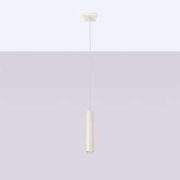 Lampa wisząca LAGOS 1 beżowa