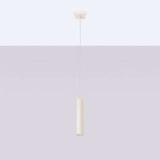 Lampa wisząca LAGOS 1 beżowa