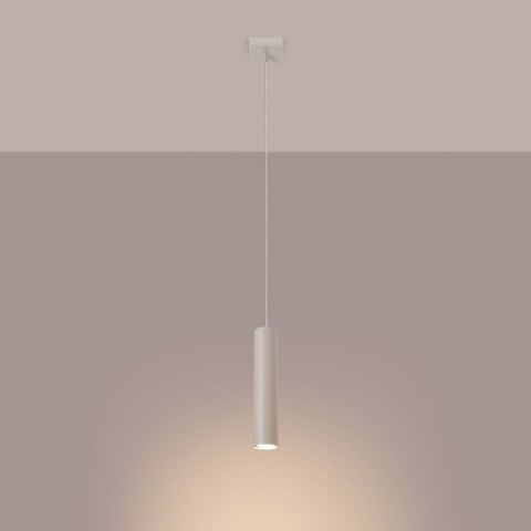 Lampa wisząca LAGOS 1 beżowa