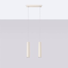 Lampa wisząca LAGOS 2 beżowa