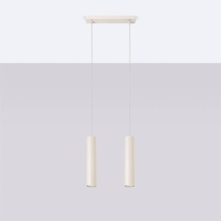 Lampa wisząca LAGOS 2 beżowa