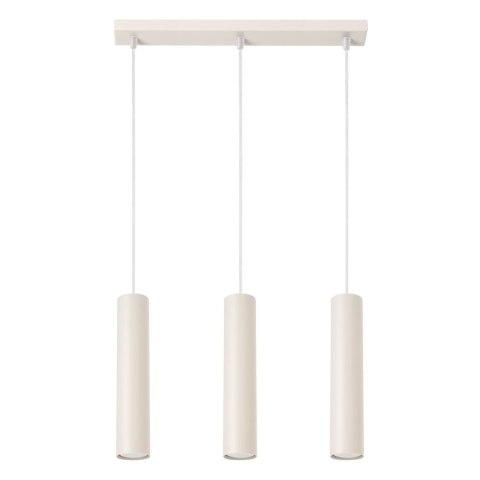Lampa wisząca LAGOS 3L beżowa