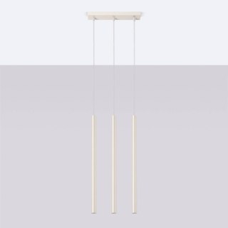 Lampa wisząca PASTELO 3 beżowa