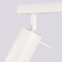 PLAFON LAMPA SUFITOWA MODERNA, 2XGU10, BEŻOWA, RUCHOMA TUBA, LOFT, SALON