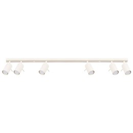 PLAFON LAMPA SUFITOWA LUMINUS, 6XGU10, BEŻOWA, REGULOWANA, NOWOCZESNA