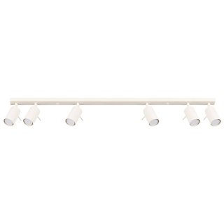 PLAFON LAMPA SUFITOWA LUMINUS, 6XGU10, BEŻOWA, REGULOWANA, NOWOCZESNA