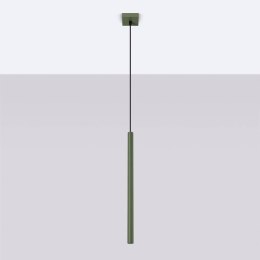 Lampa wisząca PASTELO 1 zielona oliwka