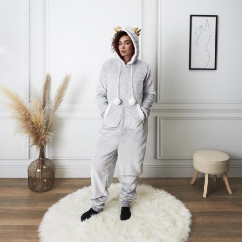 Kombinezon Onesie Sowa szara rozmiar M Kombinezon Onesie Sowa szara rozmiar M